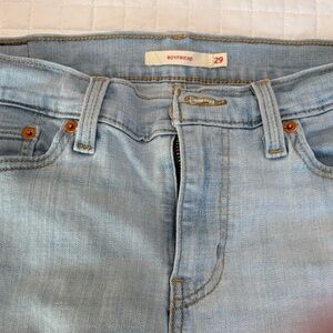 Levi's Light Blue Denim Jeans boyfriend size 29